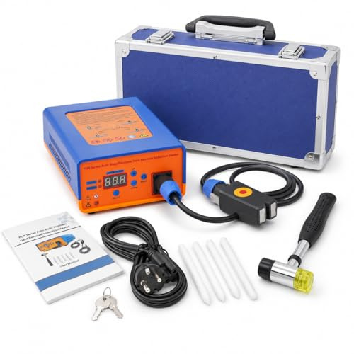 Chensyo Dispositivo riscaldante a induzione da 1380 W, dispositivo di riparazione delle ammaccature per auto, PDR per riscaldamento a induzione, Hot Box, kit di riparazione per carrozzeria e