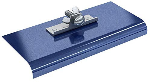 Bon 22-741 22,86/10,2°cm Beton-Schleifer, Blau, Stahl, 1,9°cm Radius und 2,2°cm Rand