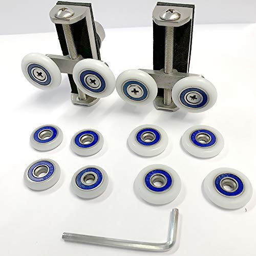 The Uniwheel® Shower Door Runners Pair