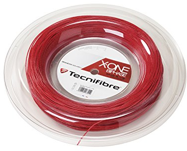 Tecnifibre Adult Squash Cordage, Red, Single
