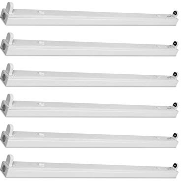 Tsong 6 x LED Röhrenhalterung/Fassung für eine 120 cm T8 / G13 LED Röhre - als Ersatz für Leuchtstoffröhrenhalter - RH120-1 LED