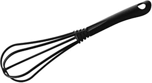 Fackelmann Frusta da Cucina in Nylon Alta Resistenza, per preparare e mescolare impasti, ergonomica, lavabile in lavastoviglie, resistente fino a 200 °C, 29.5 x 7 cm