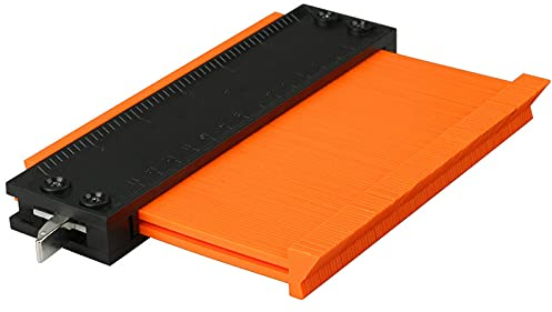 Lock Breiter Konturenlehre Profil Duplikator Werkzeug Legierung Kantenformung Holz Maßlineal Laminat Fliesen Meetup Gauge 3 Größe (15,2 cm)