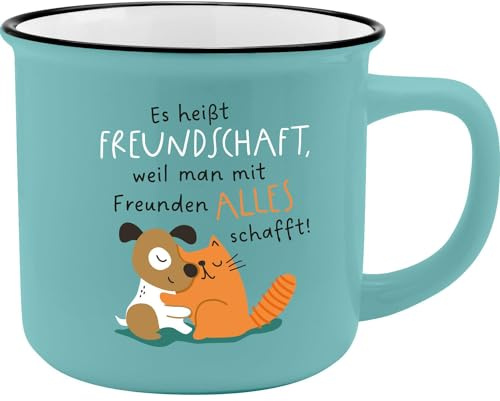GRUSS & CO Becher Motiv Freundschaft, 35 cl (1-Pack)