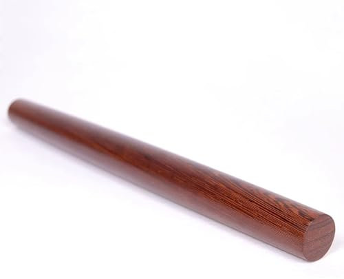 Rodillo de amasar cocina Rodillo Para Masa Antiadherente, Rodillo Recto De 50 65 Cm Para Pasta De Fideos Masa De Hojaldre, Rodillos De Madera Maciza Para Wonton Bao Bun Pan Tortilla Pizza(L 65cm/25.6i