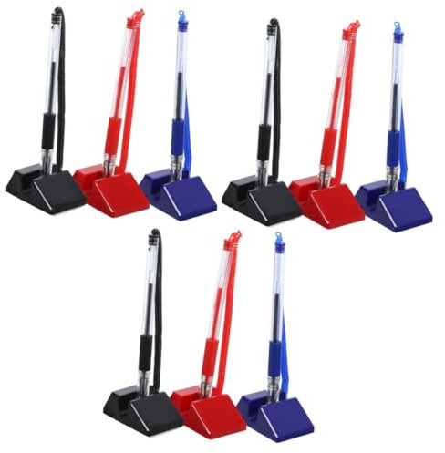 GETAJGHSD 3er-set Gel-tintenstifte Fürs Büro – Diebstahlsicherung Schreibtisch-/thekenstift Mit 3 Stück X 3