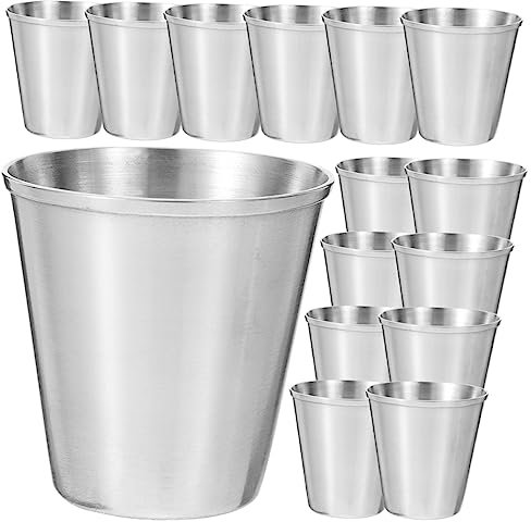 Mobestech 18 Pollici Bicchiere Di Vino Ghiacciato Tazza Di Bicchieri Trasparenti Bicchieri Di Vino Potabile Pinta Bicchieri Liquore Bicchiere Da Birra Multifunzione Acciaio Inossidabile