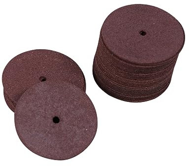 FUNOMOCYA Discos De Corte De Resina 24 Mm Para Metal, Paquete De 36 Unidades Rojas, Muelas Abrasivas Para Cortar Metal, Madera y Cerámica, Herramienta Rotativa Profesional