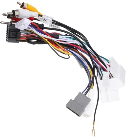 LIFKICH Cablaggio per Stereo Auto Adattatore per Impianto Audio Compatibile con Navigazione Schermo Design per Installazione Facile e Veloce