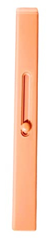 VALICLUD Retraktiver Lippenpinsel Warm Orange Tragbarer Make Up Pinsel Hautfreundliches Material Leicht und Kompakt Für Profi und Anfänger für Unterwegs und Zuhause