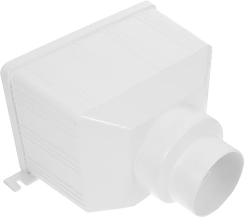 Generico Deviatore per Grondaia PVC 110X75 MM Adattatore per Impianto Raccolta Acqua Piovana Kit per Grondaia Installazione Facile e Protezione Struttura Casa