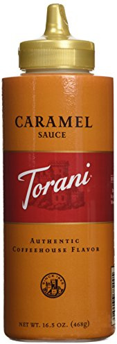 Torani Caramel Sauce, 16.5 oz Squeeze Bottle