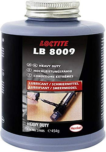 Loctite LB 8009 Anti-Seize Paste, Schwarz, Metall, Technischer Schmierstoff, Hochleistungsanwendungen, Langzeitschutz, 454g Dose