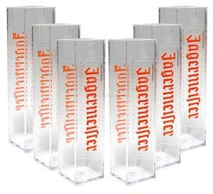 Jägermeister Shotglas glas-set – 6 x plastskottglas