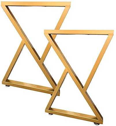 Furniture legs Industrielle Metall Tischbeine, Möbelfüße,Tischkufen,Bank Stühle Kufengestell, Küche Esstisch Beine, Büro Schreibtischgestell,rustikalen Stil, 2er-Set