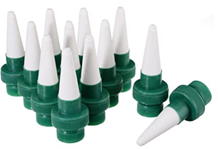 Arrosage Automatique Spike Système D'arrosage De Plante Automatique Céramique Fleur Automatique Fleur Et Drip Système De Piles D'eau Pour Une Utilisation Intérieure Et Extérieure (12 Pièces)