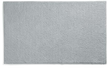 kela Badematte rutschfest 70 x 120 x 1,5 cm Maja, Badezimmerteppich grau, waschbar, recyceltes Polyester, Flauschiger Badvorleger