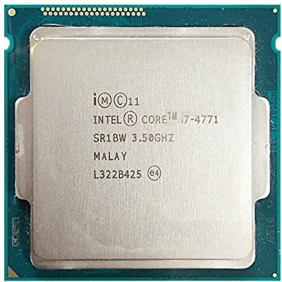 CPU Intel Core i7-4771 Procesador de Escritorio Usado de 4 núcleos y 8 Hilos 3,5 GHz 8M 84W LGA1150
