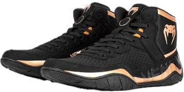 Venum Chaussures de Lutte Elite - Noir-Bronze - 40