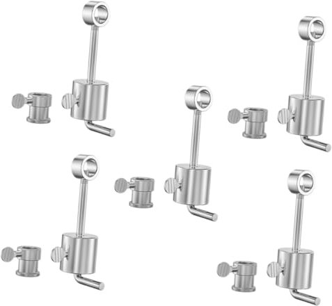 BESPORTBLE 5ensembles Set De Poids Équilibrateur Rotisserie Inoxydable Pour Barbecue Accessoire De Tige De Brochette De Cuisson Stable