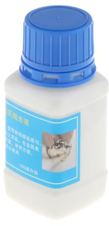 UxicRuya Rostentferner Lotion für Uhrwerke, Metallteile, Uhrenpflege, Uhrenreiniger 100 Ml, für Uhrmacher, Schmuck