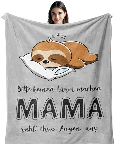 Mama Geschenk Weihnachten, Geburtstagsgeschenk für Mama, Geschenke für Mama, Geschenk Mama Geburtstag, Mutter Geschenk, Besondere Geschenke Mama, Beste Mama Geschenke, Geschenk Mama Decke 150X130CM