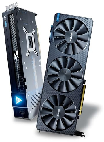 GUNNIR Intel Arc A770 Photon 16GB OC GDDR6 2400MHz Triple Fan Graphics Card, 2400MHz GDDR6, 3xDP 2.0 + HDMI 2.0, Intel GPU for 4K Gaming & Content Creation & VR (A770 Photon 16GB GDDR6 - Black)