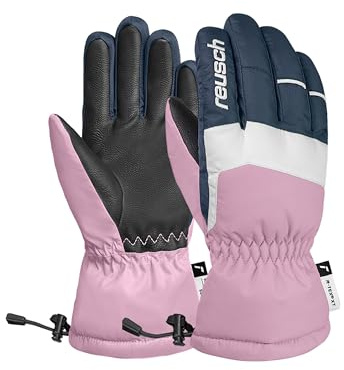 Reusch Charlie R-TEX XT Ski Gloves for Children & Teenagers - Warm Winter Gloves with Waterproof Membrane, Touchscreen Function & Stopper System - Robust, Breathable & Soft