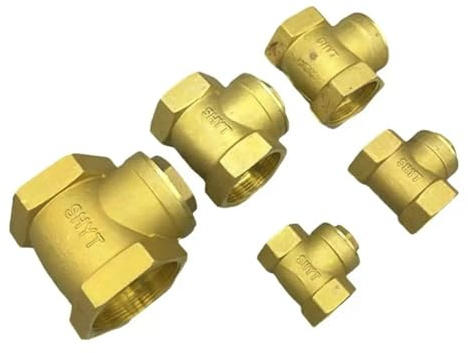 1 Stück Rückschlagventil aus Messing – 1/2 bis 2 Innengewinde BSP – Bleifrei, Niederdruck, kompaktes Gerät for Sanitärinstallationen(2 inch)