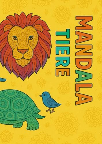 Mandala Tiere: Kinder Mandala mit Tieren