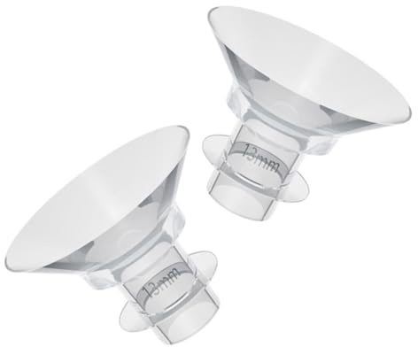 Insert de Bride en Silicone 13mm pour Tire Lait, Lot de 2 | Souple, Lavable, Ne Se Déforme Pas Facilement, Compatible Tire Lait Électrique, pour Femmes