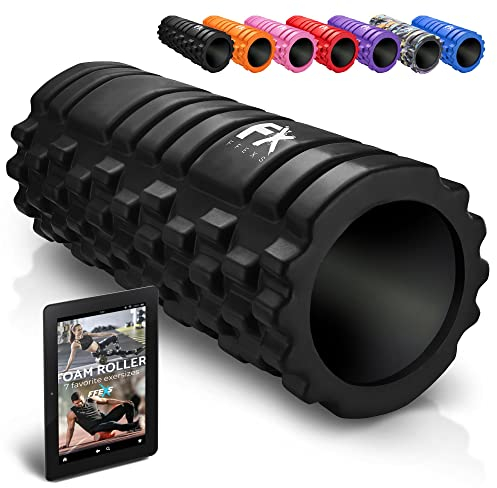FX FFEXS Foam Roller for Deep Tissue Muscle Massage Trigger Point Muscles Therapy