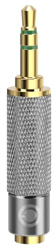 Geekria 3,5-mm-Stereo-Stecker (männlich) auf 2,5-mm-Balanciert-Buchse (weiblich) Adapter, 2,5-mm-Balanciert-Kopfhörerkabel mit 3,5-mm-Stereo-Audioausgang, kein Mikrofon
