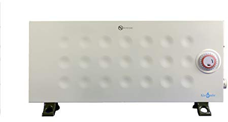 Aironic White Slimline Convection Panel Heater Radiator with Thermostat Dial (1000W)