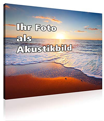 AbsorPic Akustikbild personalisierbar mit eigenem Foto | verbessert die Raumakustik | deutlich weniger Nachhall | Premium Schall Absorber 60 x 60 x 3 cm - Made in GERMANY, Köln