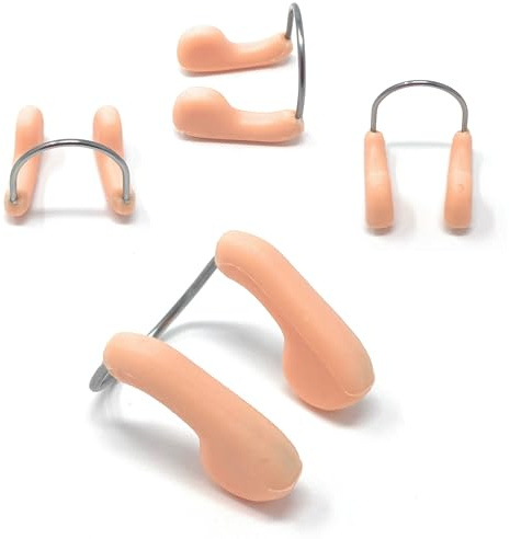 AQASKIN Pince-nez de Natation - Bouchon Nez Piscine - Sport aquatiques - Pinces Nez Enfants et Adultes - Unisexe - Natation Synchronisée - Quantité Confection : 1 pièce