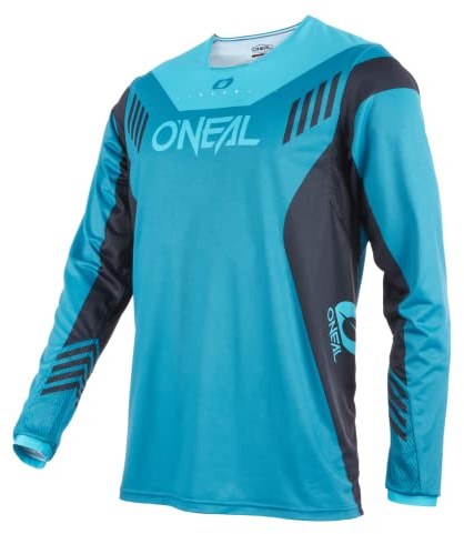 O'NEAL | Motocross-Shirt Langarm | MX MTB Mountainbike | Leichte Materialien, Atmungsaktives Material, Bequeme & lockere Passform | Element FR Jersey Hybrid | Erwachsene