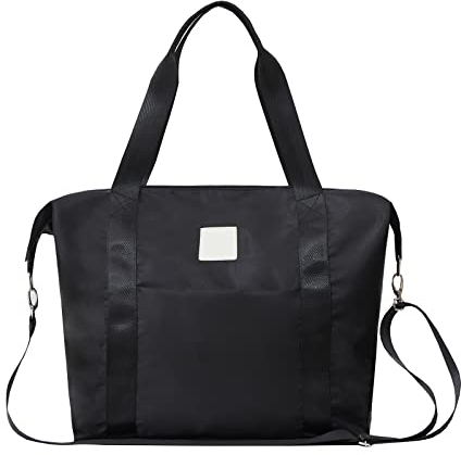 SONARIN Große Kapazität Wasserdicht Baby Wickeltasche,Stilvolle Reise Wickeltasche Umhängetasche Tragetasche Henkeltaschen Babytasche mit Wickelunterlage & Kinderwagen Haken(Schwarz)