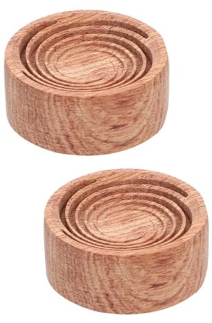 Anneome 2stücke Duftdiffusor Aus Holz Für Auto Und Büro Aromatherapie Diffuser Mit Ätherischen Ölen Zur Luftfrischung Und Stresslinderung Elegantes Design Für Jede Umgebung