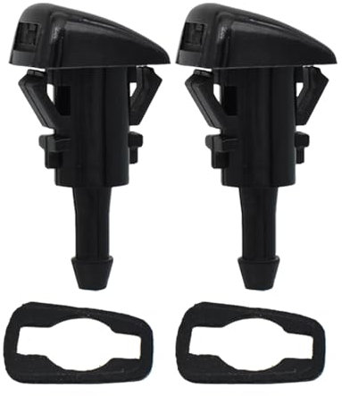 QASULER 2X Frontscheibenwischer-Waschdüsen-Sprühstrahlschlauch, for Subaru, Impreza WRX STI 2008-2014, for Chevrolet, Trailblazer, for GMC, Envoy Scheibenwaschdüsen(2pcs Nozzles)