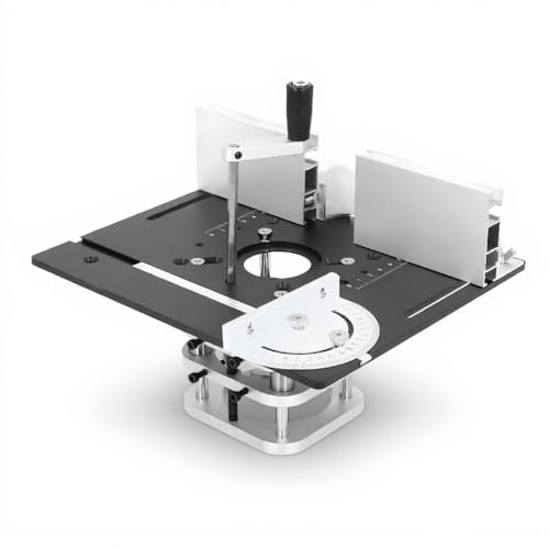 Router Lift Systems for 64 to 66mm Diameter Motors, 51mm Stroke Metal Manual Router Lift Base, Router Manual Lifting Router System Kit