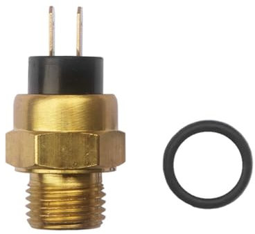 Qerwsdty Motorrad Kühlerlüfter Temperaturschalter Wassertemperatursensor M16x1,5