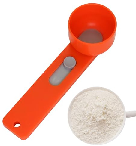 Imbuto Per Proteine in Polvere, Imbuto Misurino per Caffè Macinato, Cucchiaio Dosatore Ergonomico Per Alimenti Caffe Cucina