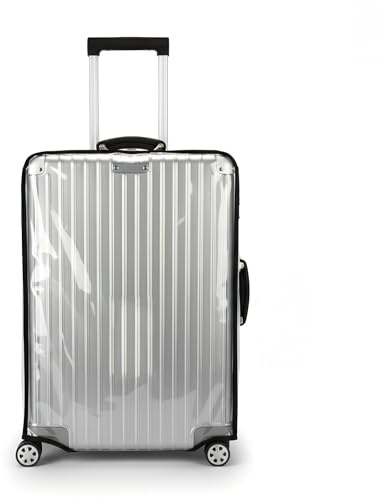 Disnace Protector de Equipaje, Funda Protectora Transparente para Maletas de PVC, Funda Maleta Transparente Impermeable y Antipolvo, Protector para Maletas de Viaje Reutilizable (20 Pulgadas)