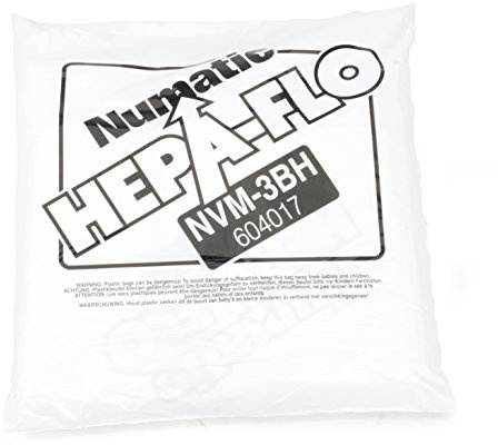 Numatic NVM 3BH Hepa Flux Sac Poussière Aspirateur pièce 604017