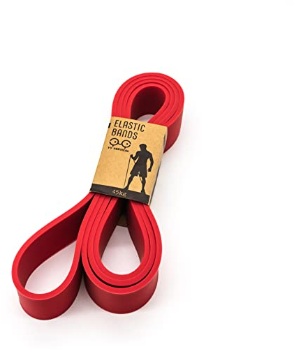 YY Vertical Elastic Bands Red 45 kg – Elastic Bands for Warming Up and Strengthening