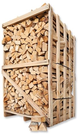1-3 Boxen Brennholz Buche 25cm 1,8 RM Box Luftgetrocknet ofenfertig Kaminholz Heiz Holz Feuerholz Scheitholz Kaminfeuer Lagerfeuer Pizzaofen Ofen | Energie Kienbacher (1 Box)