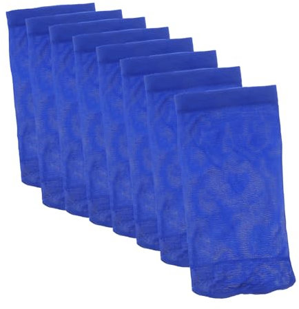 KITANDOVE Elastic Pool Filter Socks 20 Pack Swimming Pool Cleaning Net Skimmer Basket Bag Polyester Mesh Socks