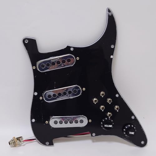 Vorverdrahteter Gitarren-Schlagbrett mit SSS Single-Coil-Tonabnehmer für Fender Stratocaster E-Gitarren Ersatzteile