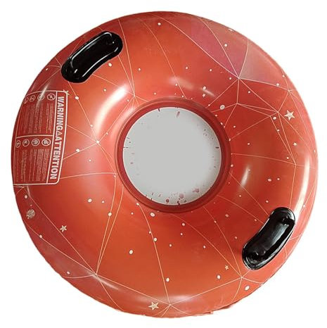 Aufblasbarer Schneeschlauch - Schneeschlauch für Schlitten, Schwerlastschlitten mit Griff | Tragbares Schneeschlittenrohr, lustiges Winterspielzeug für Winterschlitten für At